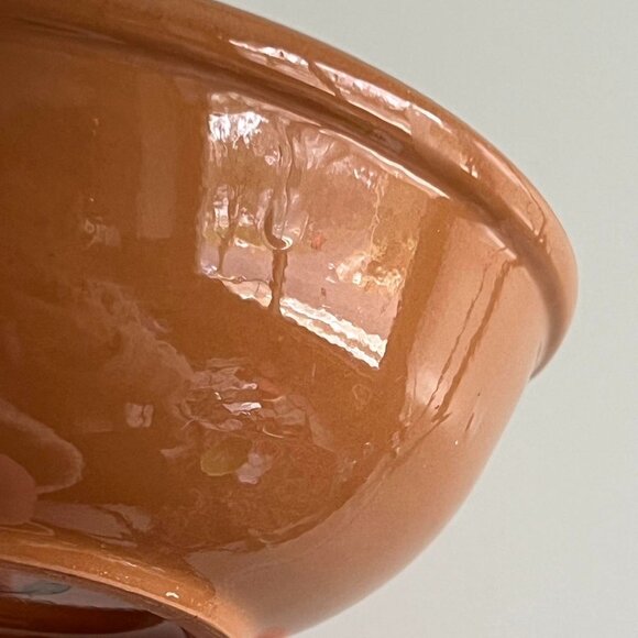 S/4 Vintage Terra Cotta Ceramic Bowls by Pier 1 Imports - Picture 7 of 8